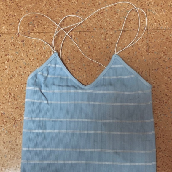 Tillys Ribbed Bralette Crop Top - Picture 1 of 4